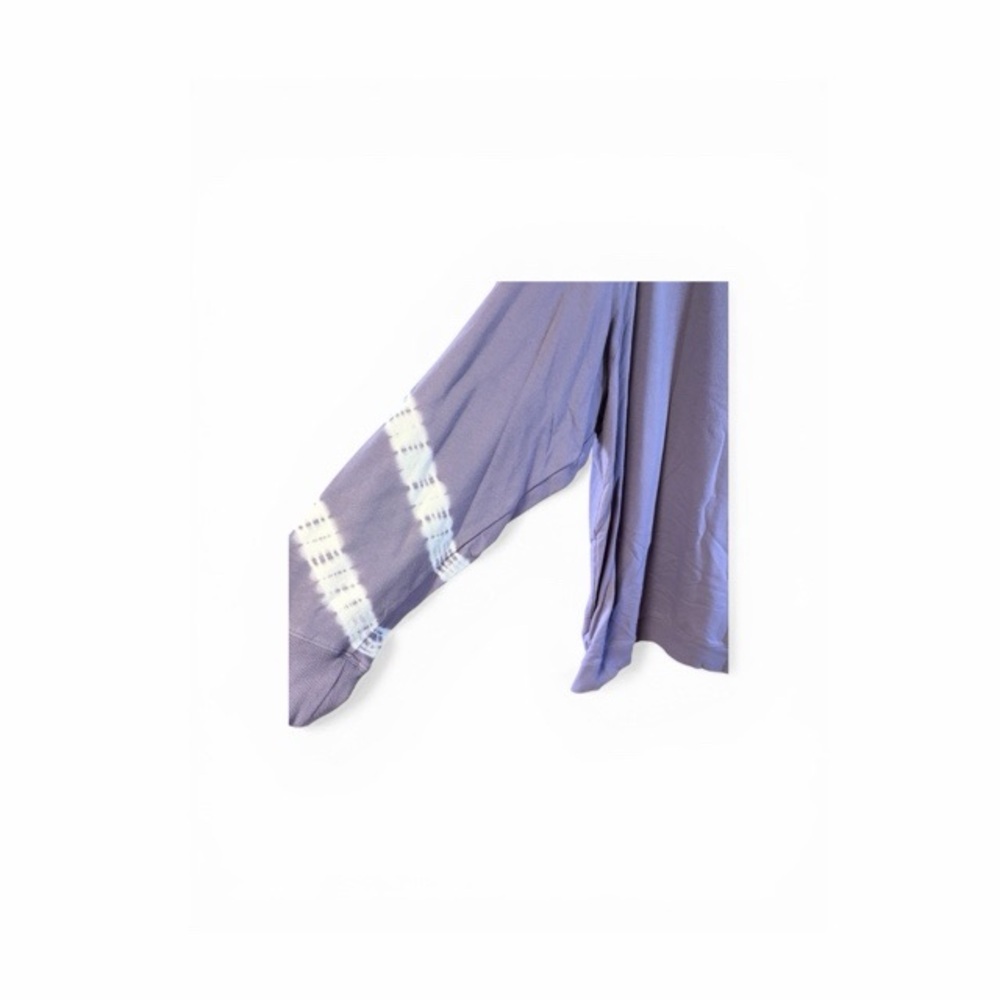 Torrid‎ Active French Terry Purple Tie Dye Sweatshirt - Picture 4 of 7